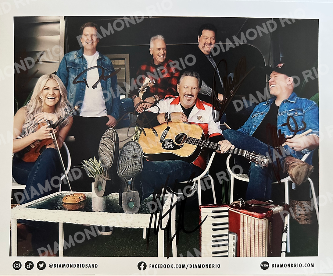 Diamond Rio Autographed 8x10