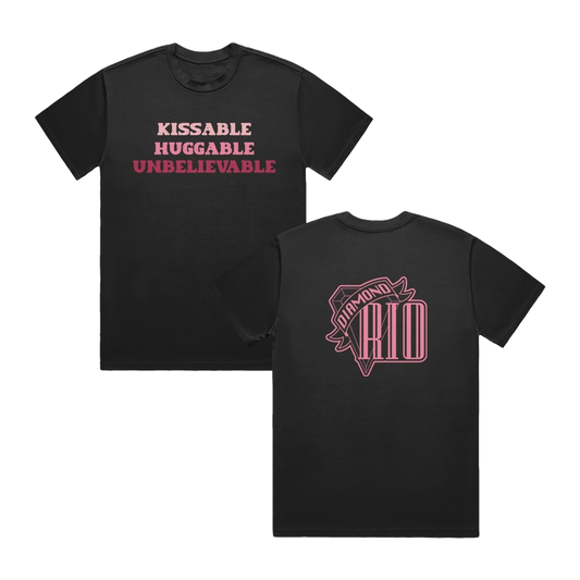 Diamond Rio "Kissable Huggable Unbelievable" Tee